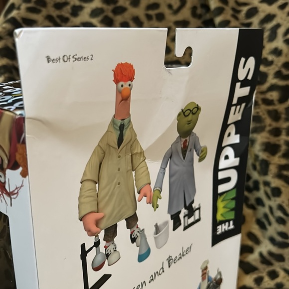 Muppets Bunsen and Beaker Action Figures - Picture 11 of 13